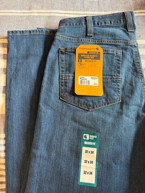 Carhartt Men’s Relaxed Fit Denim Jeans - Blue